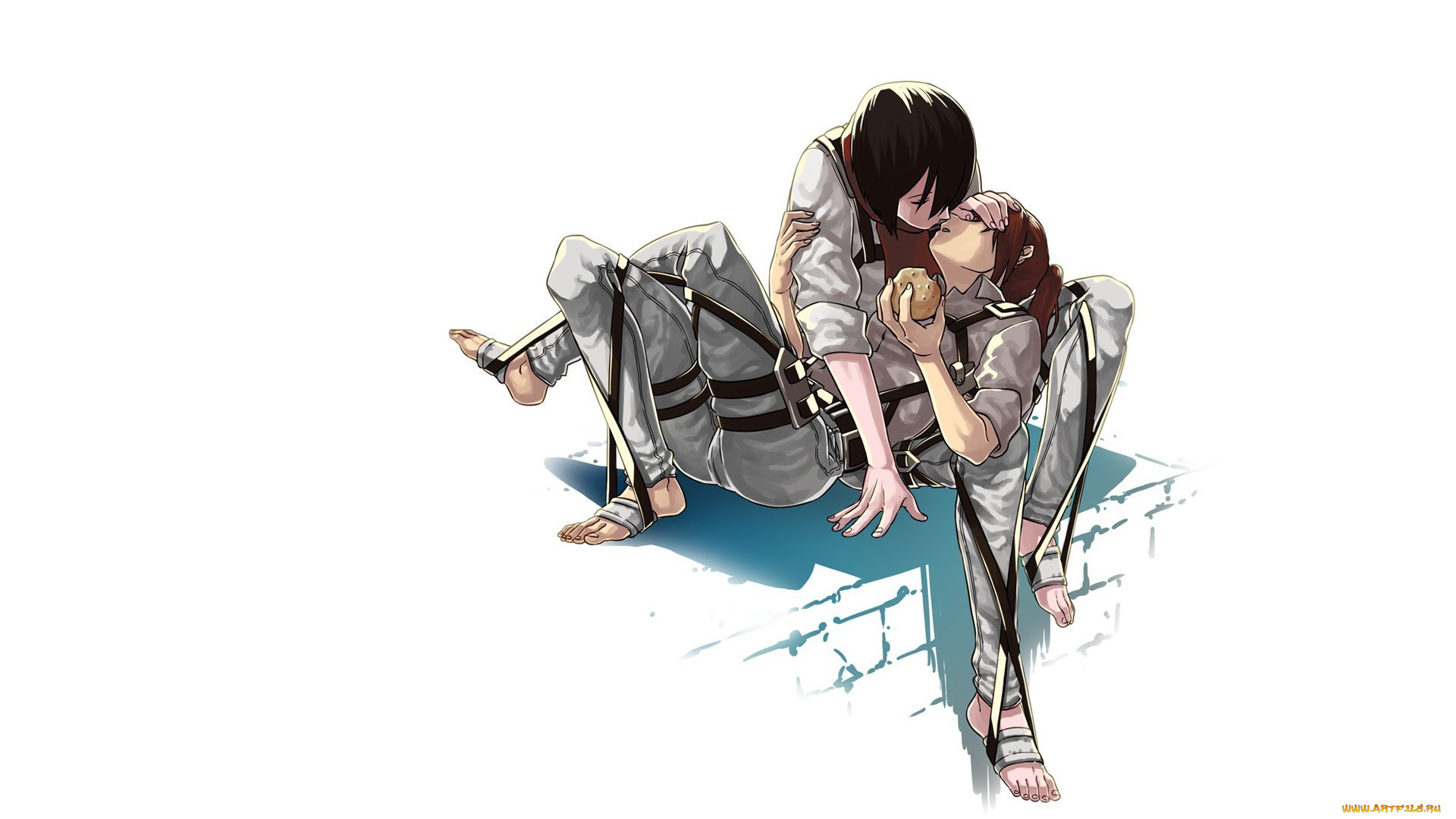 , shingeki no kyojin, art, sasha, browse, , mikasa, ackerman, , , , yuri, , 